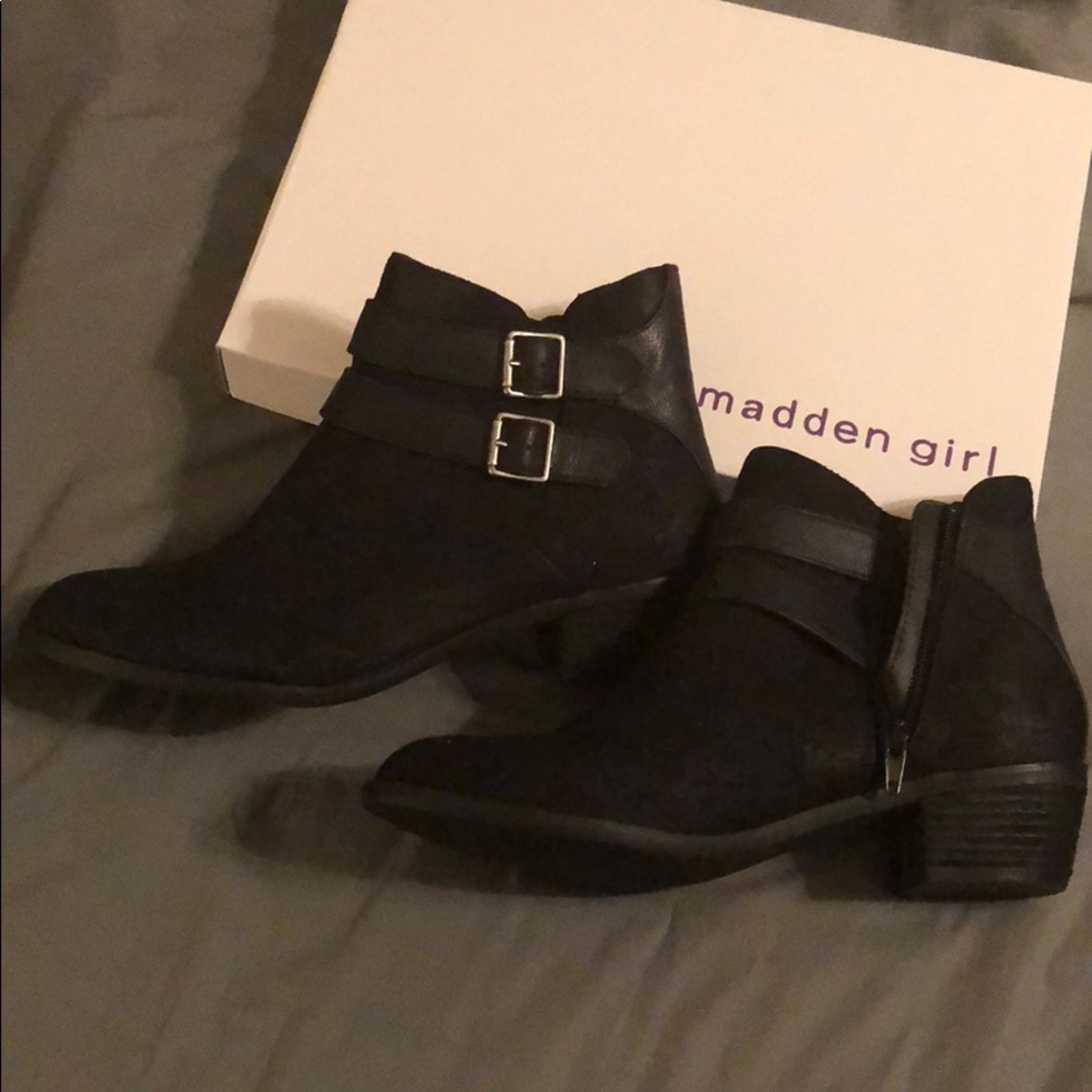 Brand New Never Worn Black Booties